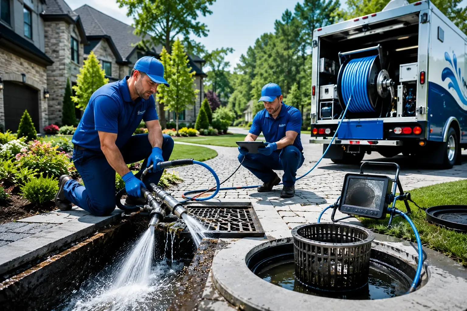 Local outdoor drain cleaning professionals in Mikana, WI