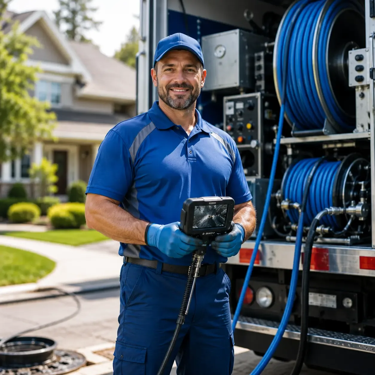 Local outdoor drain cleaning specialists in Mikana, WI